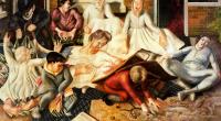 Stanley Spencer - Villagers and Saints